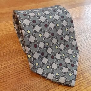 XMI for Nordstrom olive green and grey tie